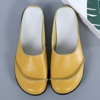 Josdec ženske cipele cipele cipele pune boje retro šuplje izrezbarene ravne pete Komforne sandale