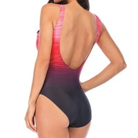 Ženski plivački podstavljeni kupaći kostim Monokini Push Up Bikini setovi kupaće kostime