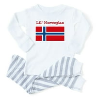 Cafepress - Norveški - Toddler Dugi rukav Pidžama set
