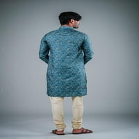 Modni muški pamučni pamuk Kurta pidžama set tunika etnička tradicionalna kurta payjama habanje ...