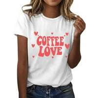 Košulja Funny Slatka Cocoa Top Movie Gledanje Crewneck Majica kratkih rukava Majica Veliki ženski vrhovi