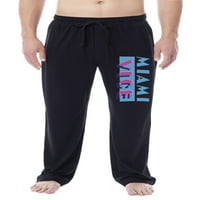 Miami vice TV muške TV serije Naslov logo klasično spavanje Padžama hlače
