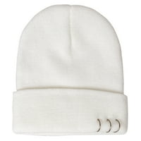 Iopqo bejzbol kape pletene beanie zimske šešire pletene kapu kapa Beanie za žene muškarci zimski šešir