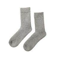 Čarapa za žene, čišćenje muške vunene čarape zimske muške srednje cijevi kašmirene čarape debele navoja