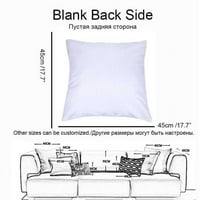 Novi geometrijski crno bijeli jastučni jastuk breskve kauč na kauč na kauč na kauču navlaka na veliko