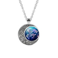Woxinda Constellation Moon ogrlica pokloni za mamu prisutna za žene njene djevojke
