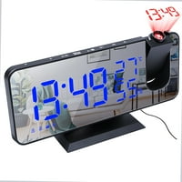 Digitalni projekcijski budil sa zrcalnom površinom 4-in-stupl-a projektor Clock Indoor Temperatura vlaga