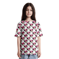 Cartoon Unise Minnie Mouse Humor Scoop izrez Grafička majica Majica Toddler za odrasle Tees za djevojke