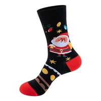 Božićni tisak jesen zima midi čarape Božićne čarape casual sportske čarape