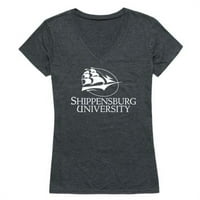 Republika 529-584-HCH- Shippensburg University Raiders Ženska institucionalna majica, Heather Carkoal - Veliki
