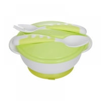 Zdjelica za usisavanje i kašika sa poklopcem, neplanipnim posudama za prelijevanje BPA-besplatne posude