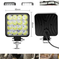 BabibeAuty LED svjetlosni bar vožnja maglom sa putne svjetla četiri reda vodootporna spot poplava kombinirana LED kockica svjetla za kamione kamione suv brod, pakovanje