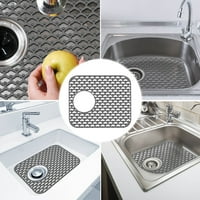 Kuluzego silikonski sudoper mat stražnji kuhinjski štitnik za sudoper Sklopivi klizni sudoperni prostirke