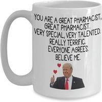 Trump krig kafe Vi ste sjajan ljekar je vrlo posebna jako sjajna smiješna ljekarna diplomiraj