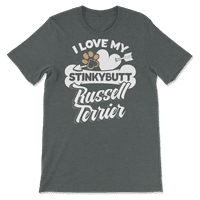 Smiješna russell terijerska majica - volim svoj StinkyButt pas