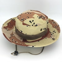 Ženski ljetni sunčani šešir Širok područje na otvorenom kašika za kašiku za ribolov na plaži pješačenje sunčane kašike Hat ljetni okrugli kamuflažni kapu s višeboja