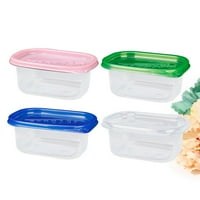 280ml Pravokutne plastične kutije za ručak za jednokratnu upotrebu hrane za hranu za brtvenu bo za voćnu