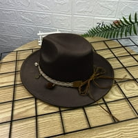 Chaolei Modable Fedora Fedoras Muškarci Široki za žene Hat Hat ženske i kape za bejzbol kape kape za