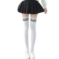 Odjeća za djevojke Odjeća Neklizaju Anti-Hem Fashion Bedhight preko koljena visoke čarape Bijelo