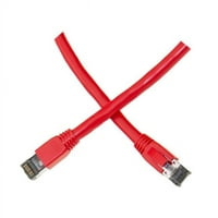 CableWileleale 13x8- Ft. CAT RJ muški S-FTP Ethernet patch kabel, 40Gbps - 2000MHz, 24WG nasukani čist