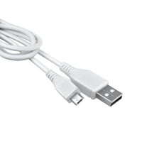 3.3ft bijeli mikro USB kabelski kabelski kabelski kabel za napajanje za Samsung Galaxy S G930F G930V