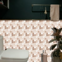 Umjenjivo kore i špilske pločice Zidna pločica naljepnica Vodootporna kuhinja Naljepnice za ukrašavanje naljepnica naljepnice Vintage Backsplash podne diy naljepnice