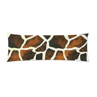 Body jastučnica žirafa jastuk za kožu jastuk za zaštitu dvostrukih tiska