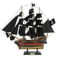 Wooden whydah gally black jedro ograničen model gusarski brod 26