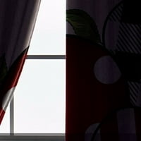 Voguele Blackout Prozor tretmani Toplotni izolirani Windows Curtains Gromet soba zatamnjene zavjese