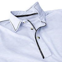 Auroural Muške jesene majice muškarci dugih rukava bify mišić Basic čista boja bluza za majicu dugih