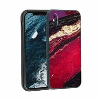 Sažetak-Cvijeće - telefon za telefon za iPhone XS MA za žene Muškarci Pokloni, Mekani silikonski stil Poklopni otporan - Sažetak-Cvijeće - futrola za iPhone XS max