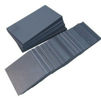 Visok čist ugljični grafit 100 × 100 × Anodna ploča elektrode ploče