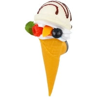 Simulacijski sladoled model prikazuje lažni model sladoleda za ukrašavanje