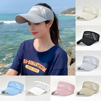 Žene sunce vizir šešir Sportski tenis Golf Traka za glavu Dame Ljetni na otvorenom HATS Blue