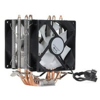 CPU ventilator CPU ventilatora 3Pin CPU ventilator za hlađenje RGB šarenom svjetlošću za Intel