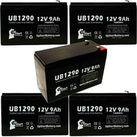 - Kompatibilna baterija za SSCOR - Zamjena UB univerzalna zapečaćena olovna akumulator - uključuje f do f terminalne adaptere