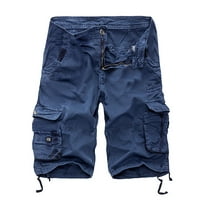 Zkozptok Teretne kratke hlače za muškarce Plus veličina Ležerne prilike, pune boje na otvorenom Pocket