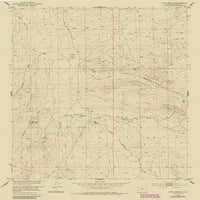 Love Ranch Wyoming Quad - USGS Poster Print autor USGS USGS # WYLR0001