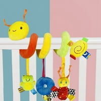 Dječji krevetić viseći kratke igračke za autosjedačke igračke meke mobitele kolica krevetića krevetića spiralna igračka pram vise lutke za bebe novorođeni poklon