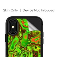 Koža za Torterbo Symmetry futrola za iPhone kože naljepnice naljepnice vinilnih naljepnica - zeleni