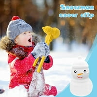 Kotyreds Snowball Maker Alat Snjegović Oblik DIY SNOW kuglice s ručkom
