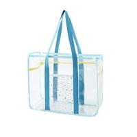 Torbica Ženska PVC prozirna torba za putni torbu Pogodna torba za kupanje na otvorenom plaža torba
