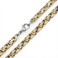 Byzantine bo lanac ogrlica od nehrđajućeg čelika za muškarce