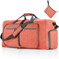 Travel Dufffle torba za muškarce, 65L sklopiva torba za putovanja sa cipelama odjeljak Noćenje za muškarce Žene Vodootporno i otporne na suzanje 65l