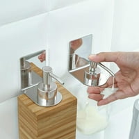 Zidna montirana plastična šampona za boce za tuširanje gel držač za tuširanje stalak za tekućinu X9W0