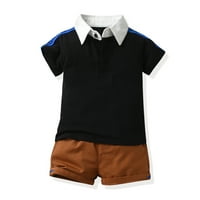 Ležerna odjeća za dječake Toddler Ljetna majica kratkih rukava kratke hlače Dječji djeca gospode