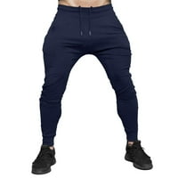 Zuwimk pantalone za muškarce, muške performanse serije Extreme Motion ravno fit sužena nona, xxl