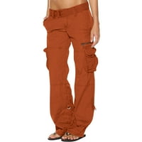 Tergo Plus veličine Hlače Ženske dame hlače Hipie punk pantalone Streetwear Jogger džep labavi kombinezoni dugačke hlače na klirensu