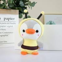 Kayannuo Povratak na čišćenje školskog čišćenja Creative Slatka crtani pingvin lutka plišana igračka slatka mekani lutka rođendanski pokloni božićni pokloni