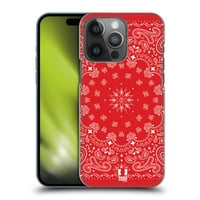 Dizajni za glavu Classic Paisley Bandana Crvena futrola Kompatibilna sa Apple iPhone Pro